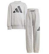 adidas Performance Sweatset - LK BL FL Jog - Mgreyh/Black