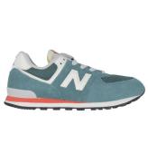 New Balance Skor - 574 - Ny Gran/Bläst Röd