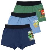 LEGO® Ninjago Boxershorts - LWAgan - 3-pack - Dark Marinblå/Ljus