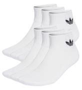 adidas Originals Strumpor - Mid Ankel - 6-pack - SCK - White