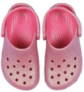 Crocs Sandaler - Classic+ Glitter T - Dragon Fruit