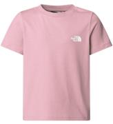 The North Face T-shirt - Barn Box - Rosa Clover m. Tryck