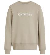 Calvin Klein Sweatshirt - Inst. Logo - Laurel Oak Grey