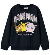 Name It Sweatshirt - NkfJima PokÃ©mon - Svart m. Tryck