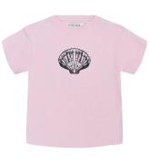 Hound T-shirt - Soft Rosa m. SnÃ¤ckskal