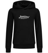 Jack & Jones Hoodie - JjBeau - Svart