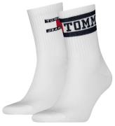 Tommy Hilfiger Strumpor - 2-pack - Vit/MarinblÃ¥