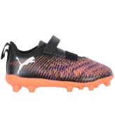 Puma Fotbollsskor - Future 8 Play V FG/AG RB Jr - Svart/Vit/Gl