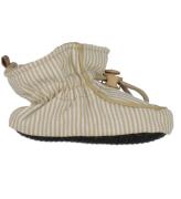 Melton Innerskor - Striped - Beige