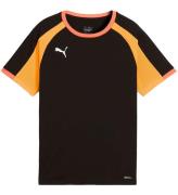 Puma T-shirt - Individuell liga - Svart/Heat Fyra