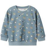 Name It Sweatshirt - NmmBarking - Spring Lake/Melange