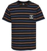 Hummel T-shirt - hmlStripe - Svart