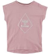 Hummel T-shirt - hmlLuna - Rosa