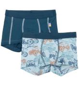 Joha Boxershorts - 2-pack - Viskos/Bambu - BlÃ¥ m. ATV