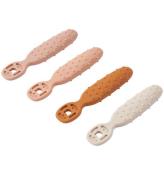 Liewood Babyskedar - Silikon - 4-pack - Caelia - Pale Toscana Mu