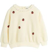 Mini Rodini Sweatshirt - Nyckelpigor - Off White