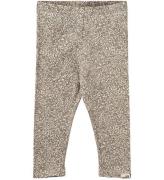 Sofie Schnoor Leggings - Nalinesb - Beige m. Blommor