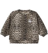 Sofie Schnoor Sweatshirt - Elissb - Light Brown Leopard m. Silve