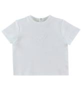 Emporio Armani T-shirt - Off White m. Logo