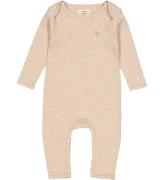 VACVAC Onesie - Rib - Carlet - Light Latte melange