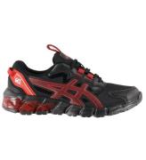 Asics Skor - Gel-Quantum 90 GS - Black/RÃ¶d Classic+