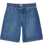 Mads Nørgaard Jeansshorts - Hildred Blue Connor - Blue Tvätta