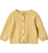 Wheat Cardigan - Stickad - Maia - Golden Yellow