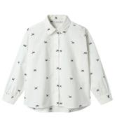 Name It Oversize Lång Skjorta - NkfFilippas - Bright White m. Sl