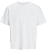 Jack & Jones T-shirt - JorParos - Bright White/BANDANA