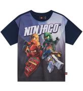 LEGO® Ninjago T-shirt - LWTaffy - Dark Marinblå