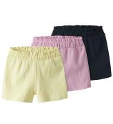 Name It Shorts - NmfSurajali - 3-pack - Rosa Frosting/W Pastel Y