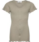 Rosemunde T-shirt - Rib - Baybay - Laurel Oak