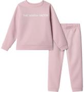 The North Face Sweatset - Tröja/Byxor - Rosa Clover