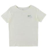 Roxy T-shirt - Dag Anka Natt - Egret