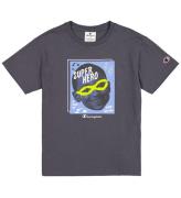Champion T-shirt - Grå/Super Hero