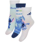 adidas Performance Strumpor - 3-pack - LK DY LS - White/Ltblue/S