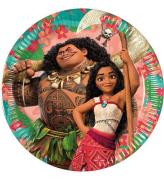 Decorata Party Papperstallrikar - 8-pack - 20 cm - Moana II