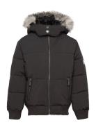 Kids Girls Outerwear Black Abercrombie & Fitch