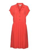Dress Made Of Lenzing™ Ecovero™ Red Esprit Casual