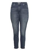 High Rise Skinny Ankle Blue Calvin Klein Jeans