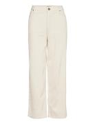 Wide Leg Long Cream Lee Jeans