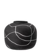 Niza Vase, Sort, Terrakotta Black Bloomingville