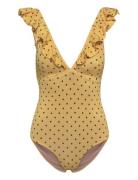 Donna Swimsuit Patterned Underprotection
