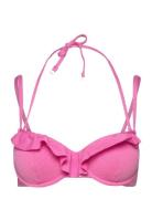 Java Pique Ruffle Pd Pink Hunkemöller