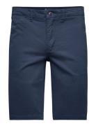 Jonas Twill Shorts Blue Kronstadt