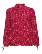 D1. Desert Rose Viscose Shirt Red GANT