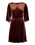 Slemi Dress 1/2 Brown Soaked In Luxury
