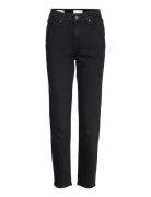 Slfamy Hw Slim Beauty Bla Jeans U Noos Black Selected Femme