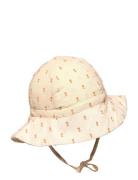 Baby Girl Sun Hat Cream Wheat