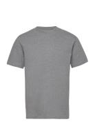 Slhrelaxcolman200 Ss O-Neck Tee S Grey Selected Homme